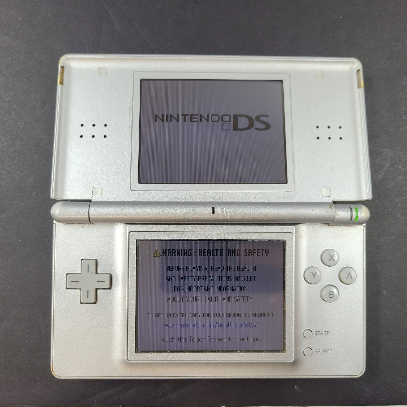Nintendo DS lite USG-001 Handheld Gaming System Console – Gray – READ