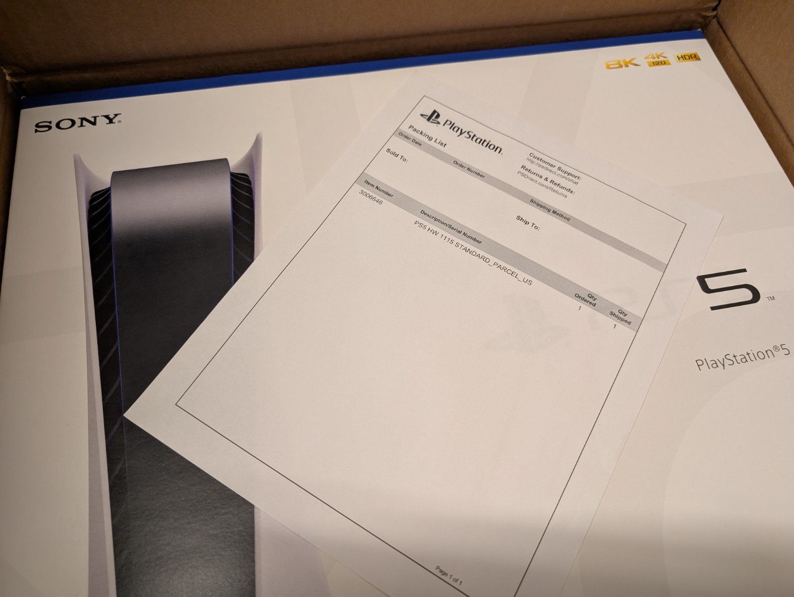 Sony PlayStation 5 PS5 Console Disc Version CFI-1115A – SEALED – Low Firmware