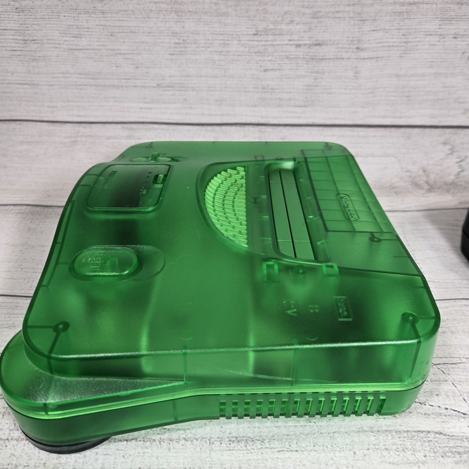 Jungle Green Nintendo 64. N64 Controller. OEM Power Adapter & A/V Tested