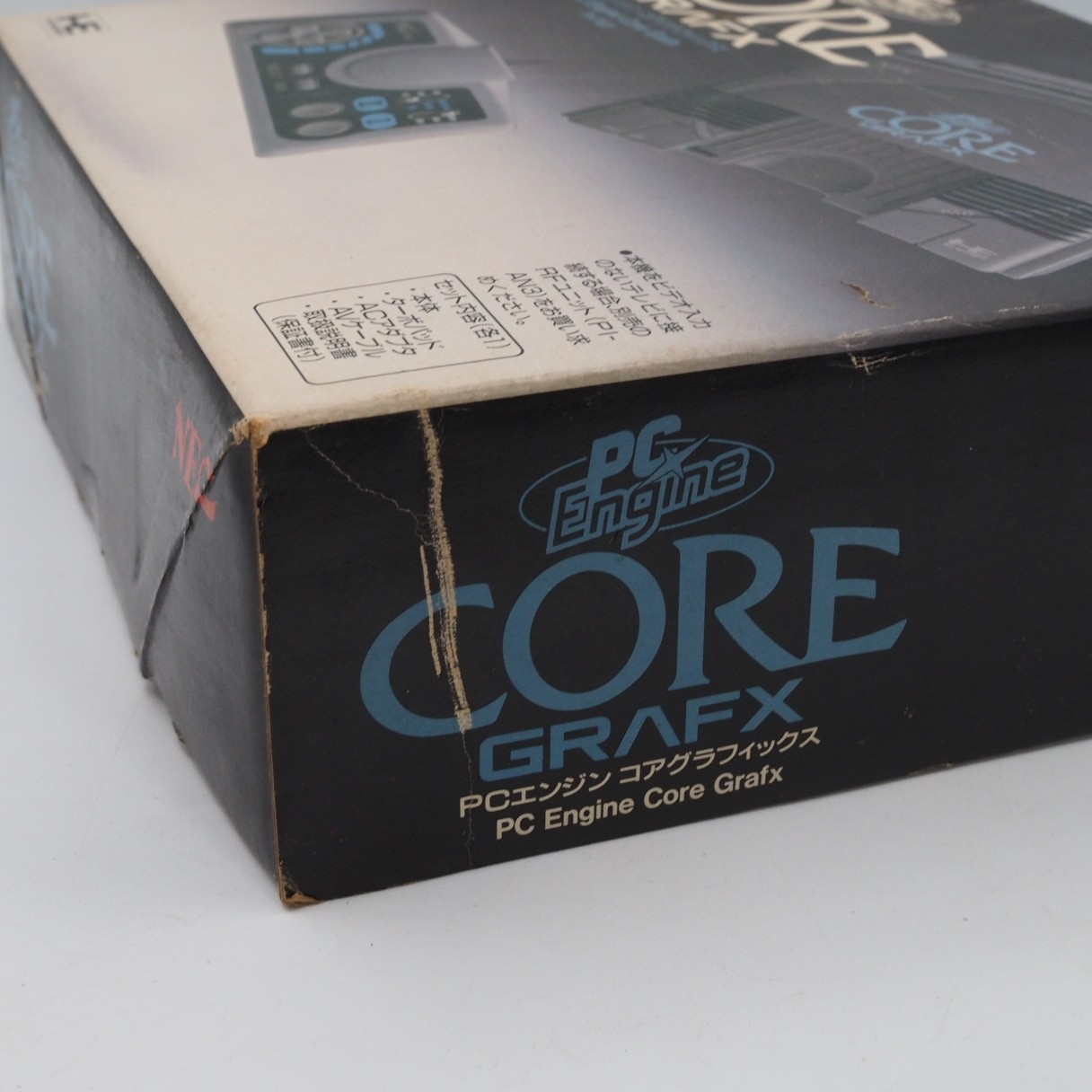 NEC PC Engine CORE GRAFX Console system PI-TG3 Boxed Tested Working 1989 HuCARD