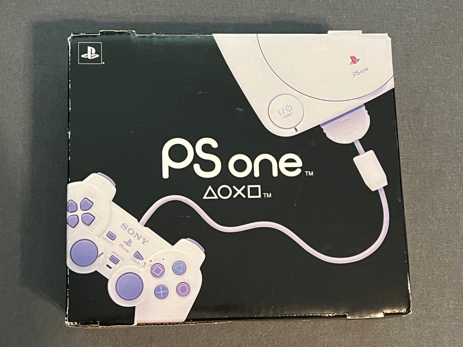 Sony PSOne Video Game Console – White (SCPH-101/94015) In box Read Desc