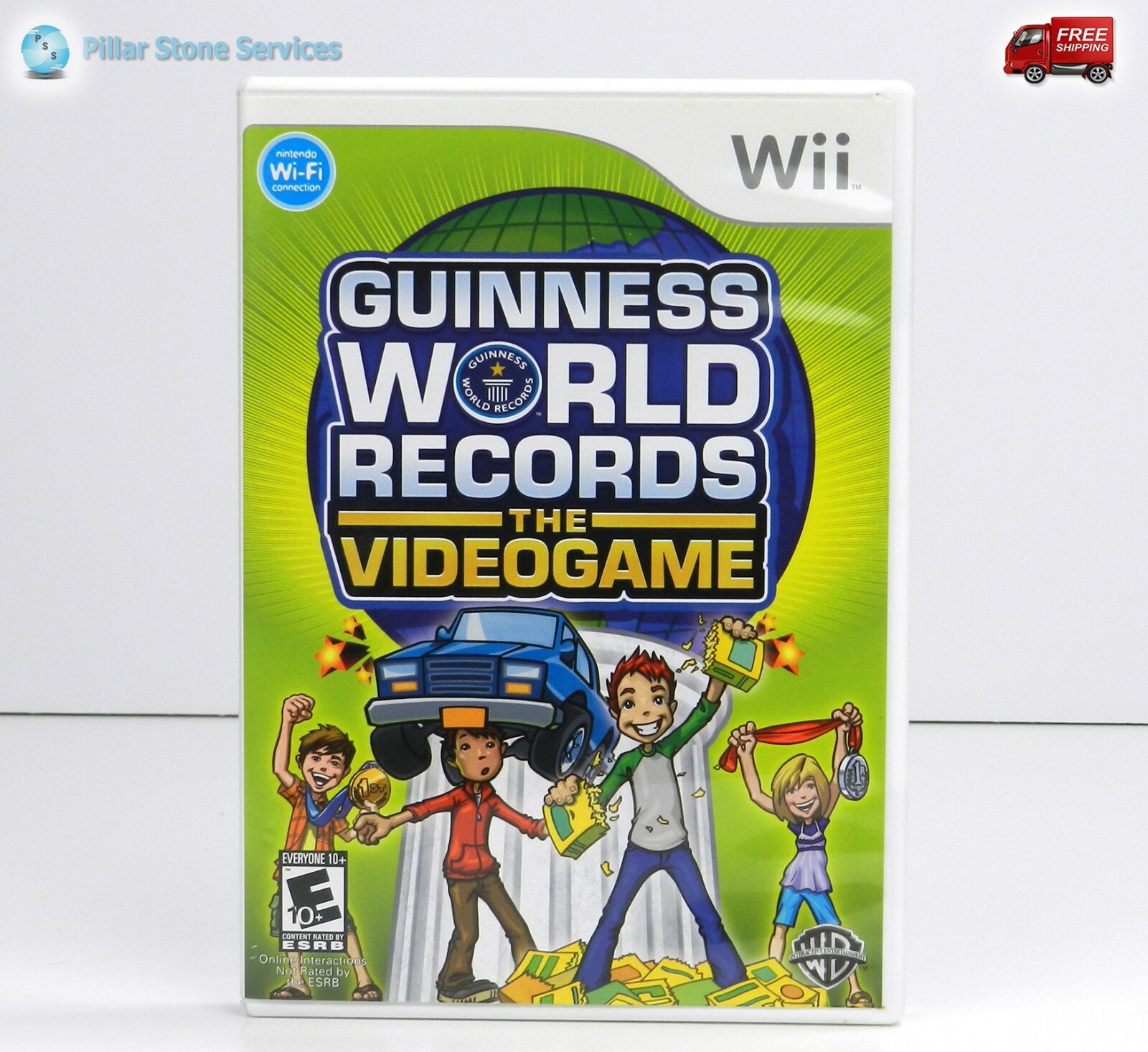 Nintendo Wii White Console Bundle 2 Games Remote Nunchuck Sensor Gamecube Compat