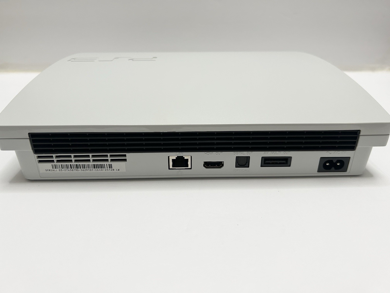 White PS3 Slim 1 TB CFW