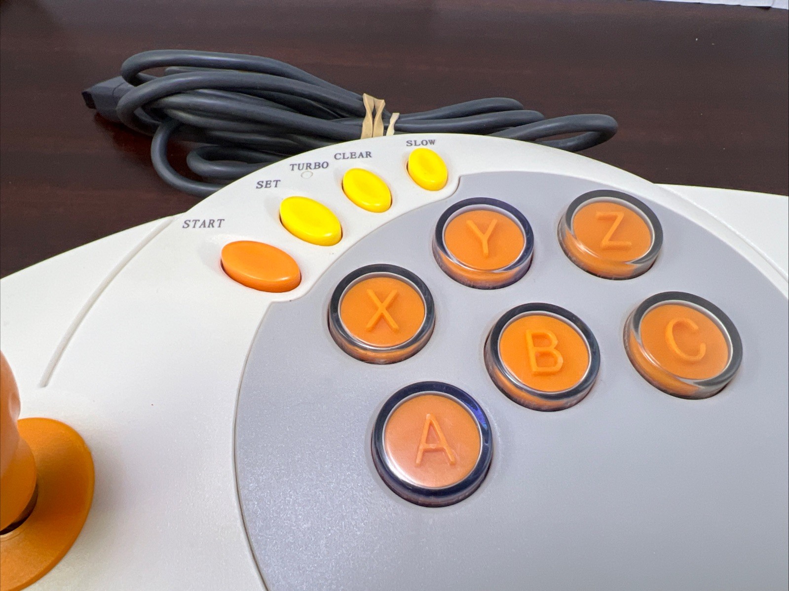 Topmax Enforcer Arcade Fightstick Controller Sega Dreamcast White Working #ML