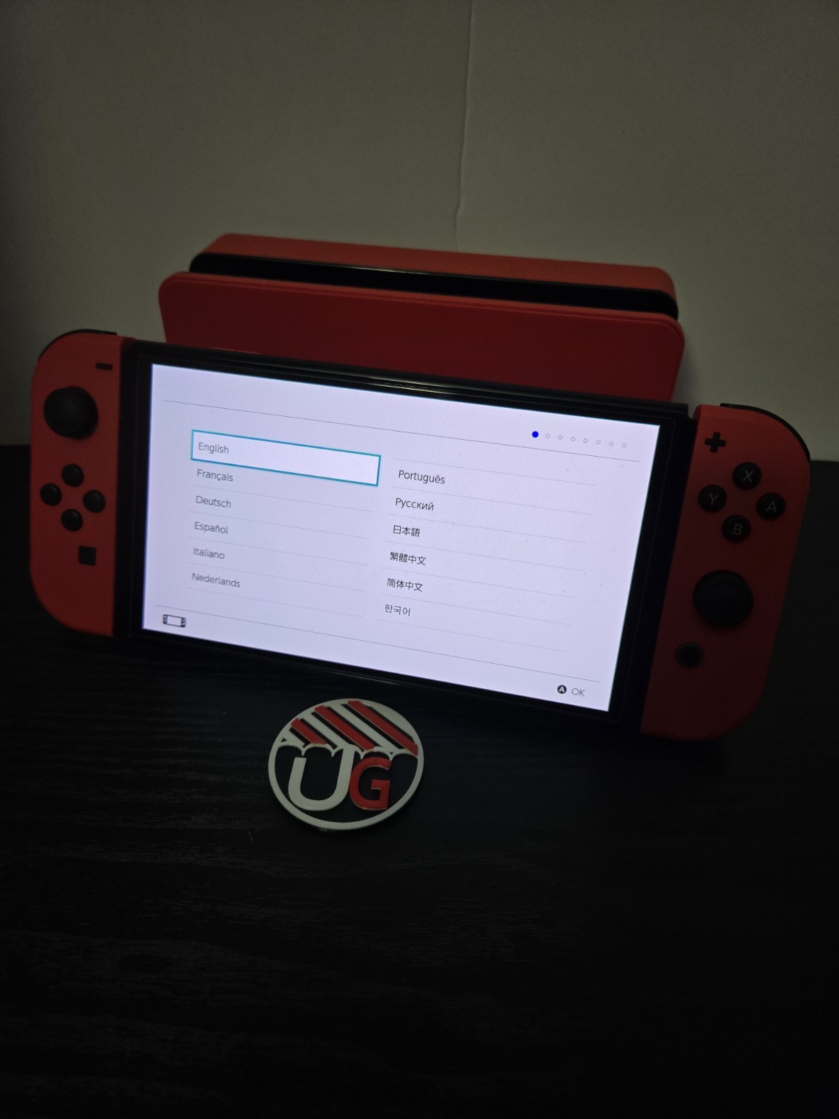 Nintendo Switch (OLED Model) Mario Red Edition Console