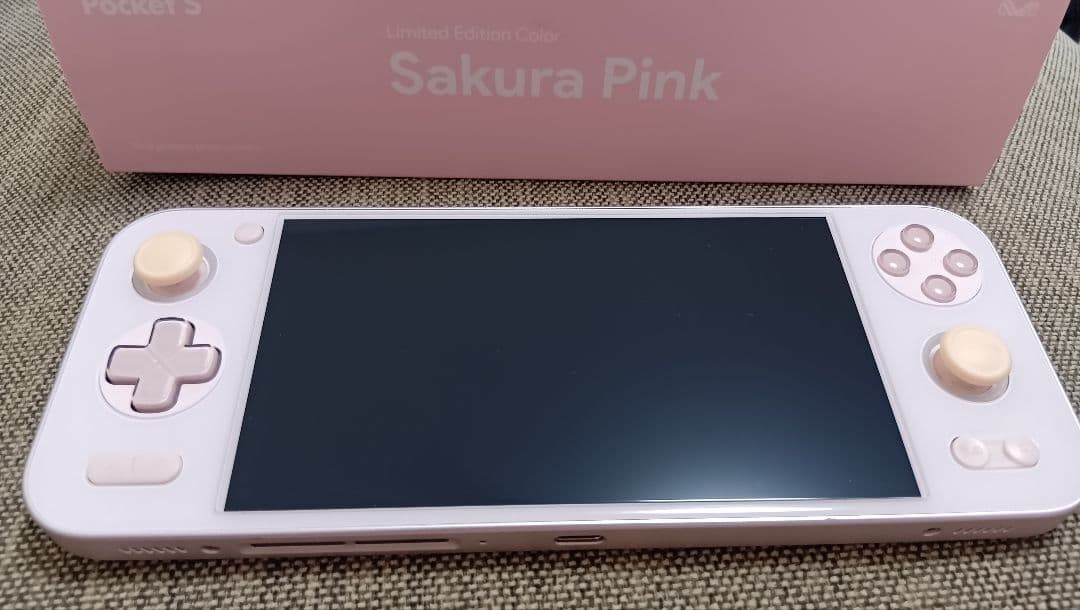 AYANEO Pocket S Sakura Pink 512GB/16GB 1440P Android Gaming Handheld
