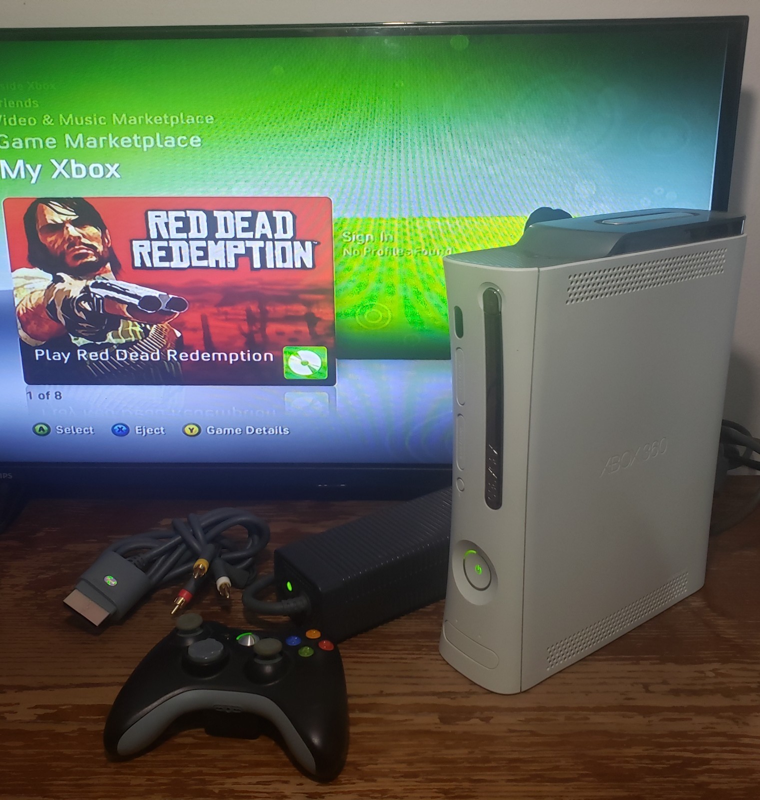 Microsoft Xbox 360 Pro 20GB Console – NXE 9199 Dashboard Full Working A/V Bundle