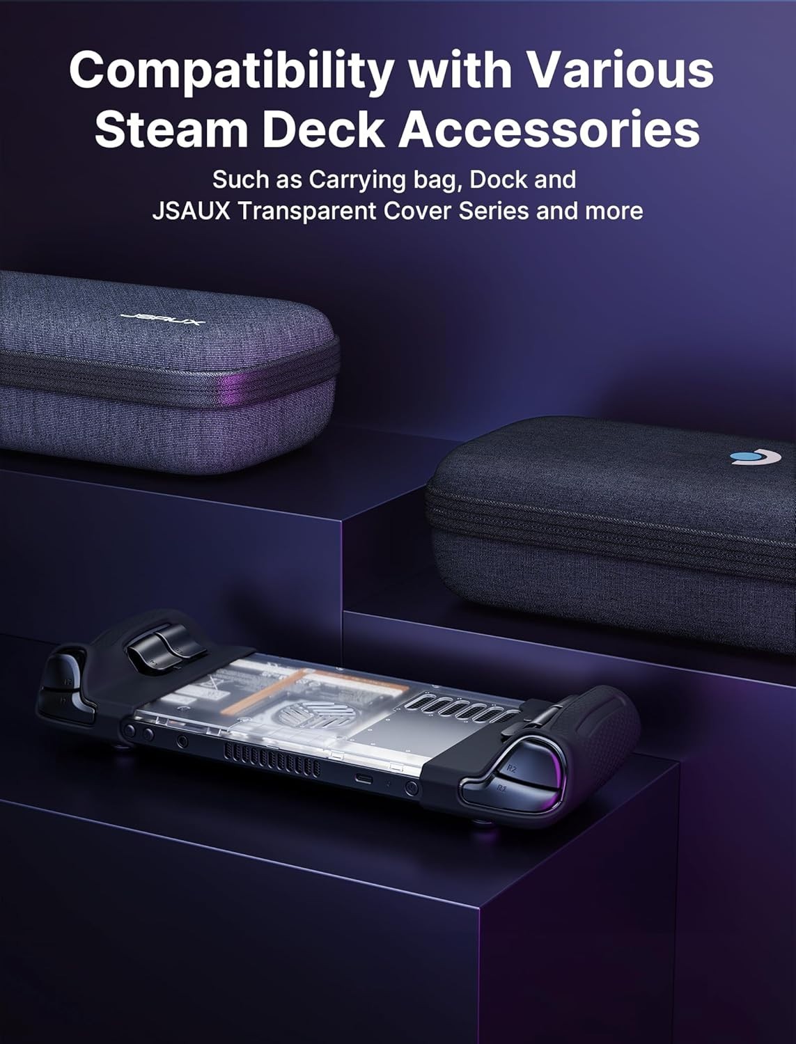 Customized Silicone Grip Protection for Steam Deck | Ideal for Immersive Gaming