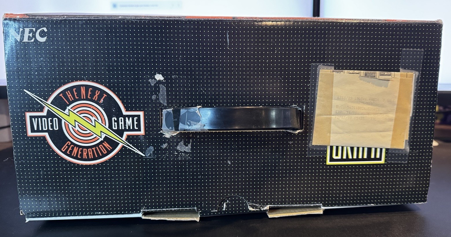 TurboGrafx-16 Console w/ ORIGINAL Receipt! – Missing game