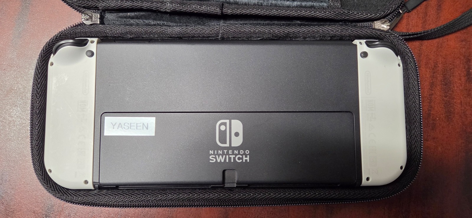 Nintendo Switch OLED Model Handheld Console – 64GB – White + Extras