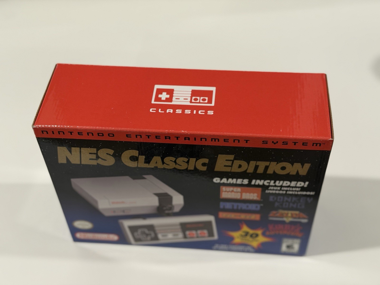 Nintendo NES Classic Edition Mini Console w/30 Games HDMI 720p NTSC-U/C