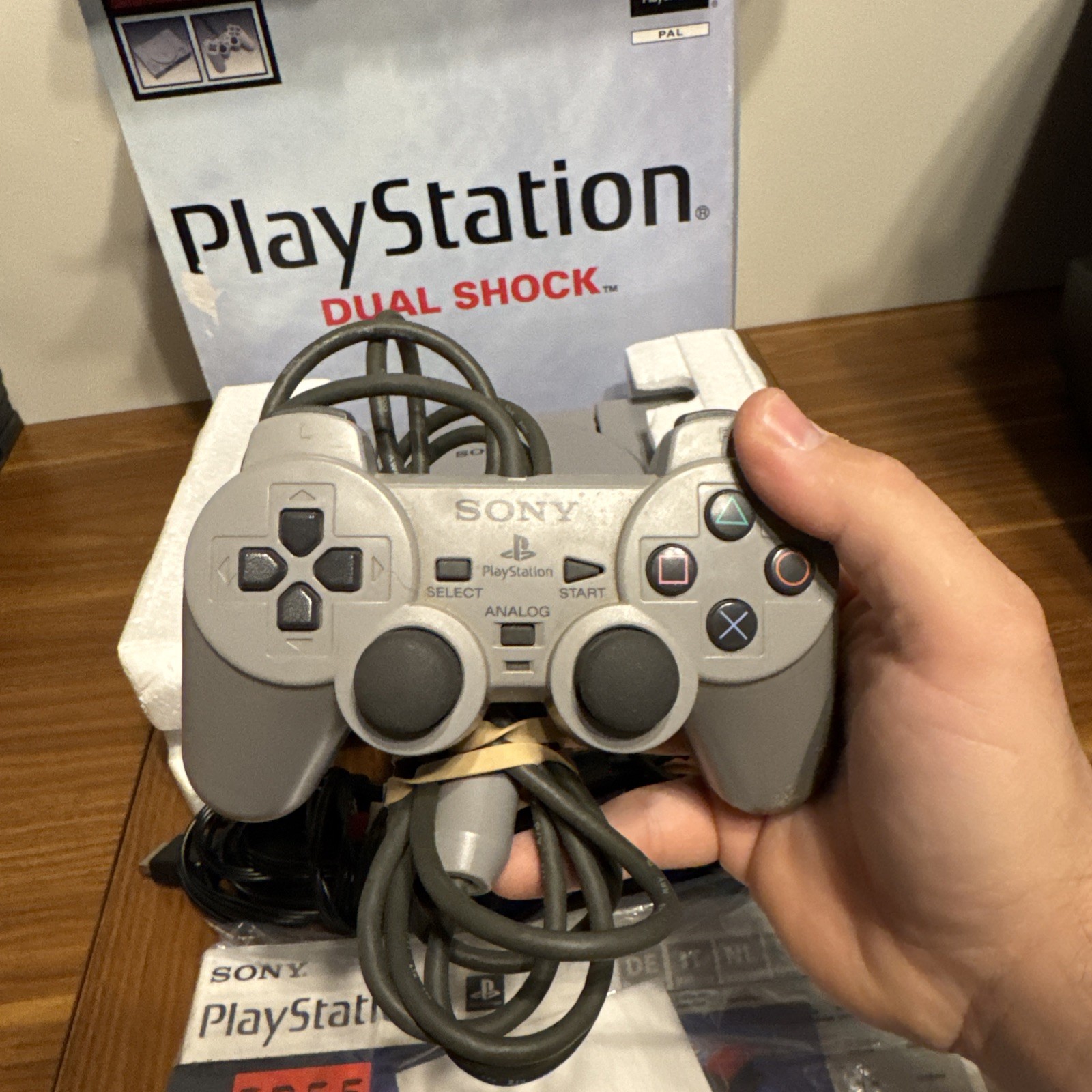 PlayStation 1 PAL Version Open Box Console Untested