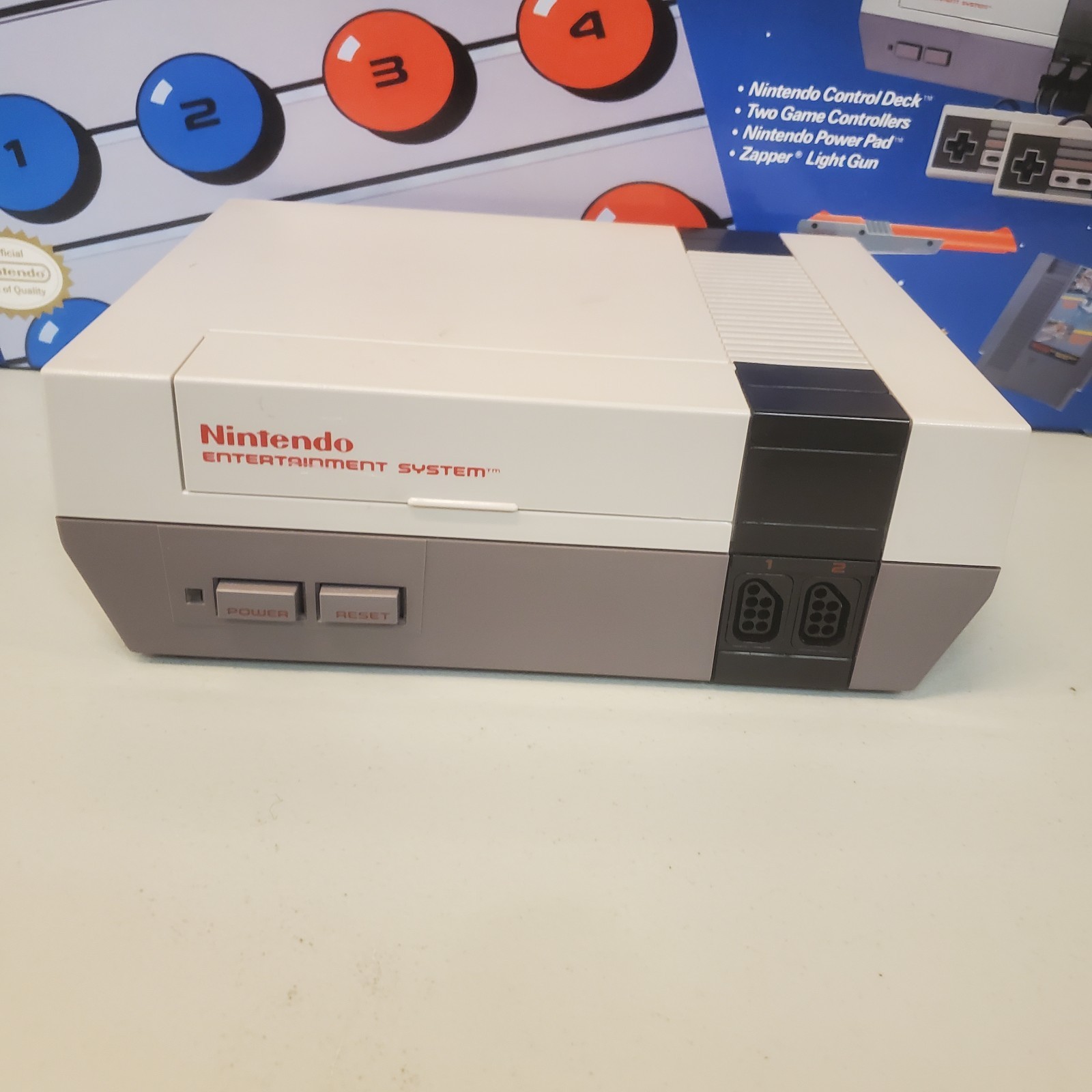 Nintendo Entertainment System NES Power Set CIB | Tested Working W/ Accessories