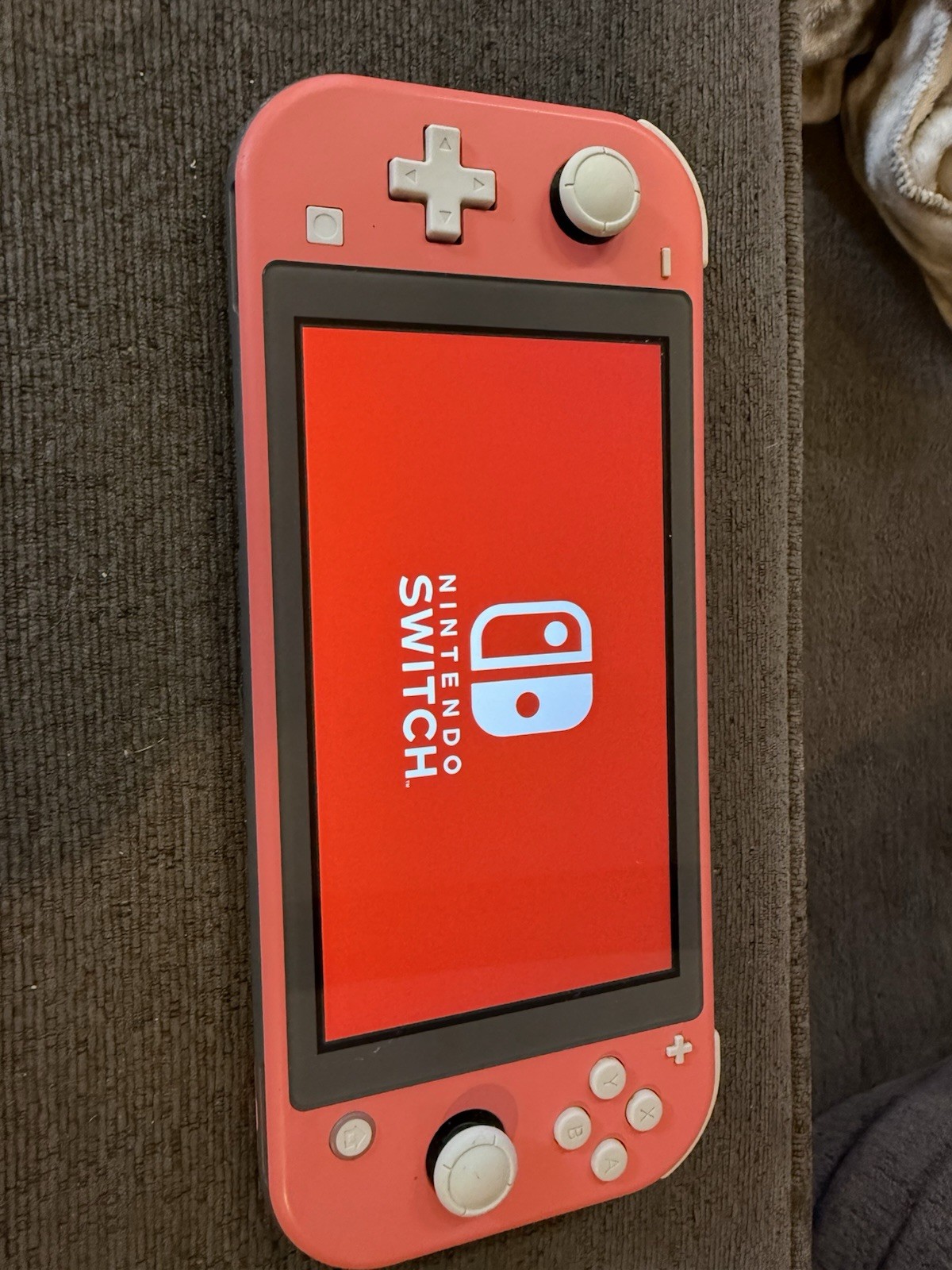 Nintendo Switch Lite Handheld System Coral/Gray 32GB Wi-Fi 720p HDH-001