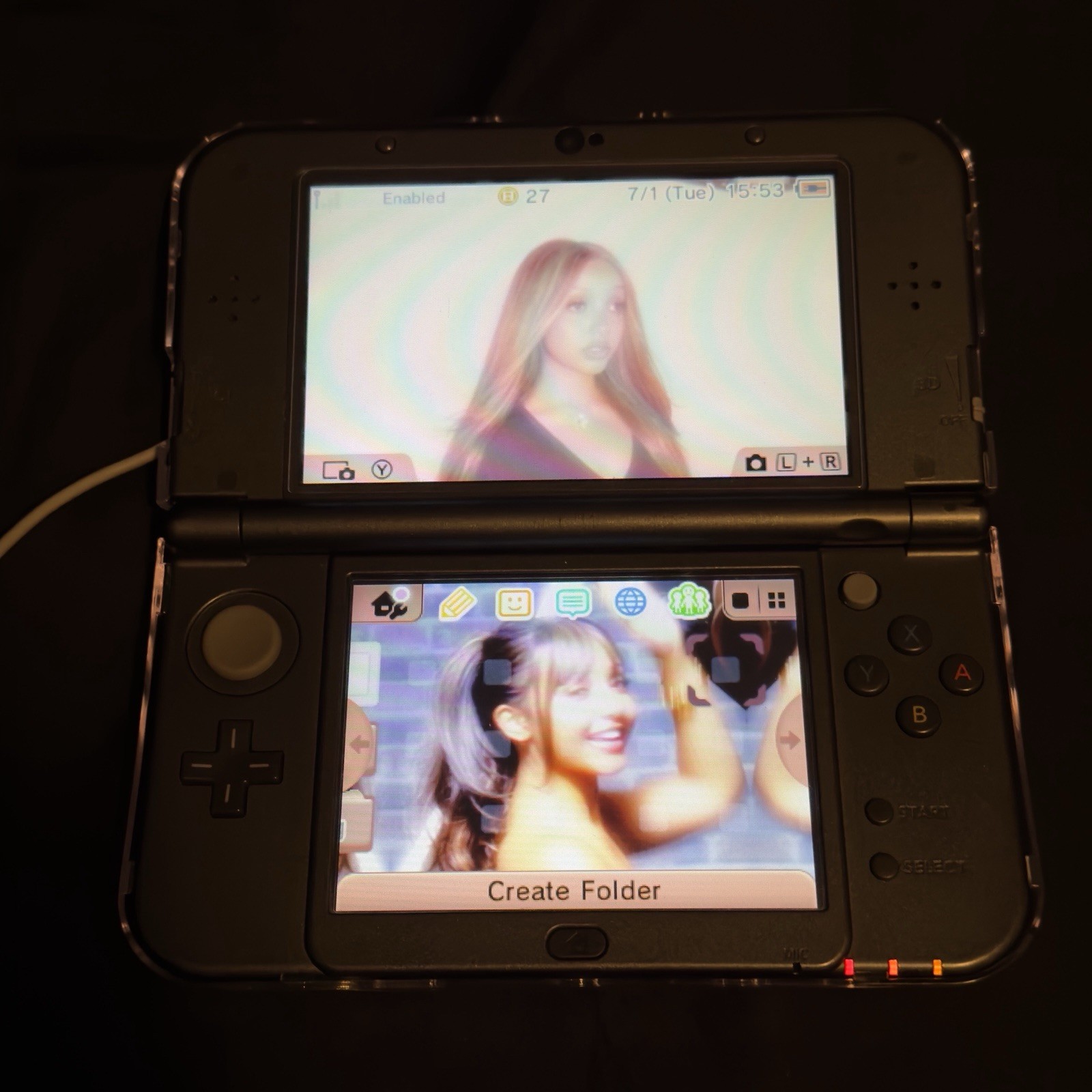 NINTENDO NEW 3DS XL/LL IN BLACK