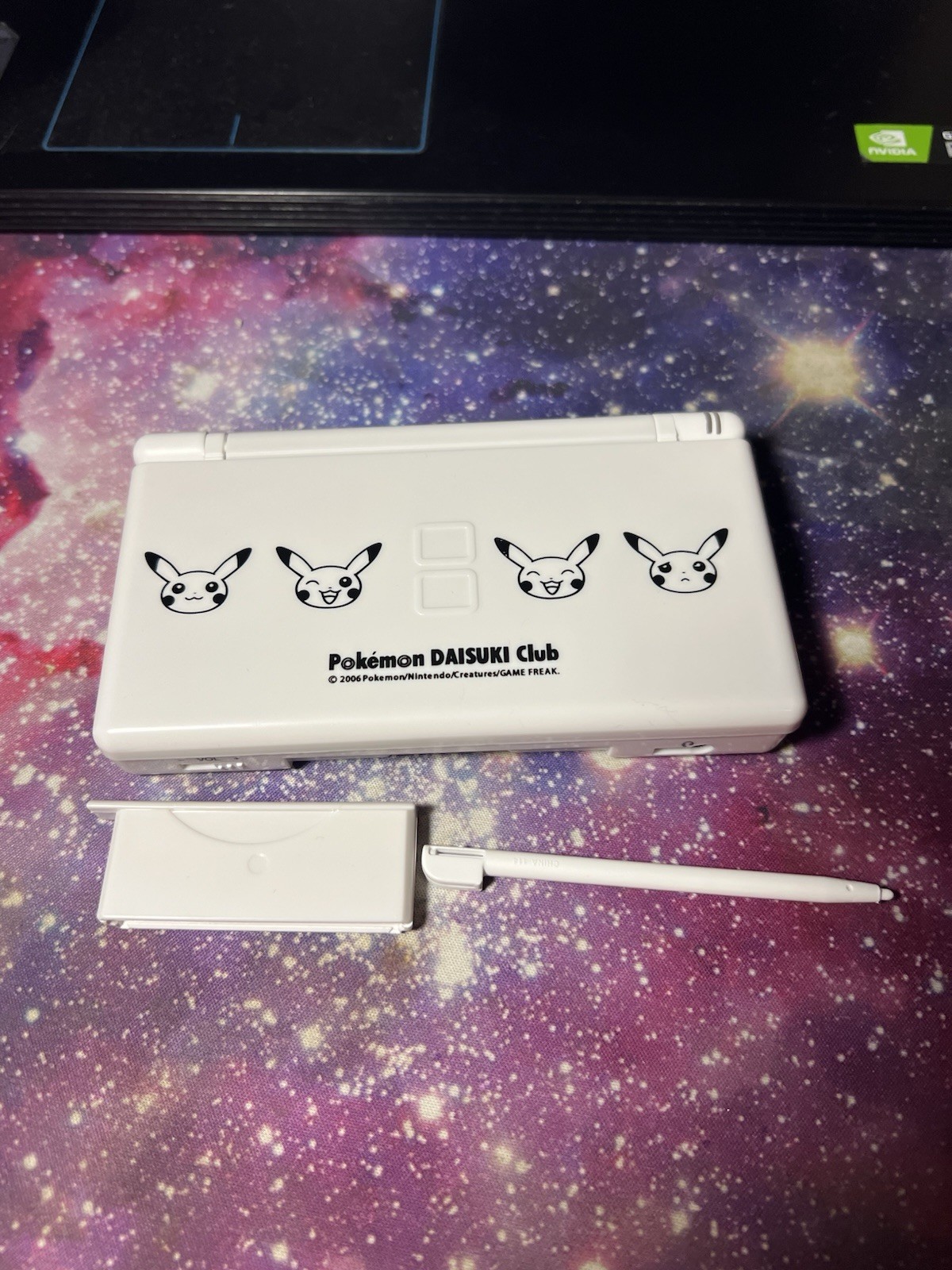 Nintendo DS Lite Fully Working! Pokémon Daisuki Shell! USA SELLER Region Free!
