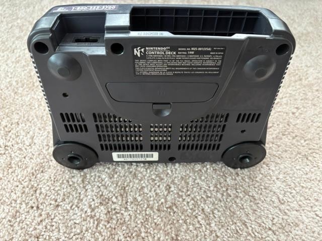 Nintendo 64 Console -Power Pak-AV Cable-Cartridge: Tested