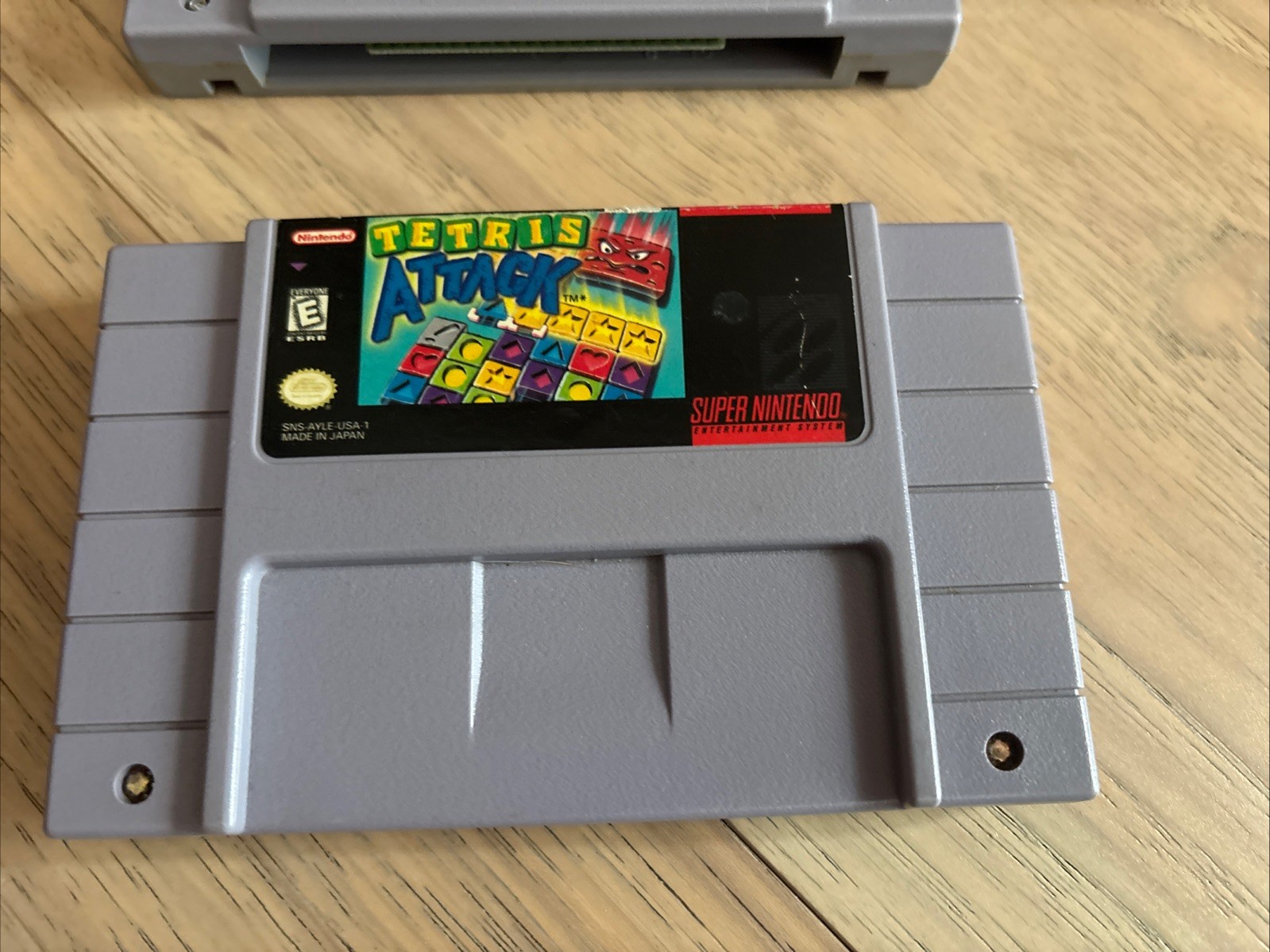 Super Nintendo SNES Console – OEM – 2 Original Controllers + 4 Games All Cords