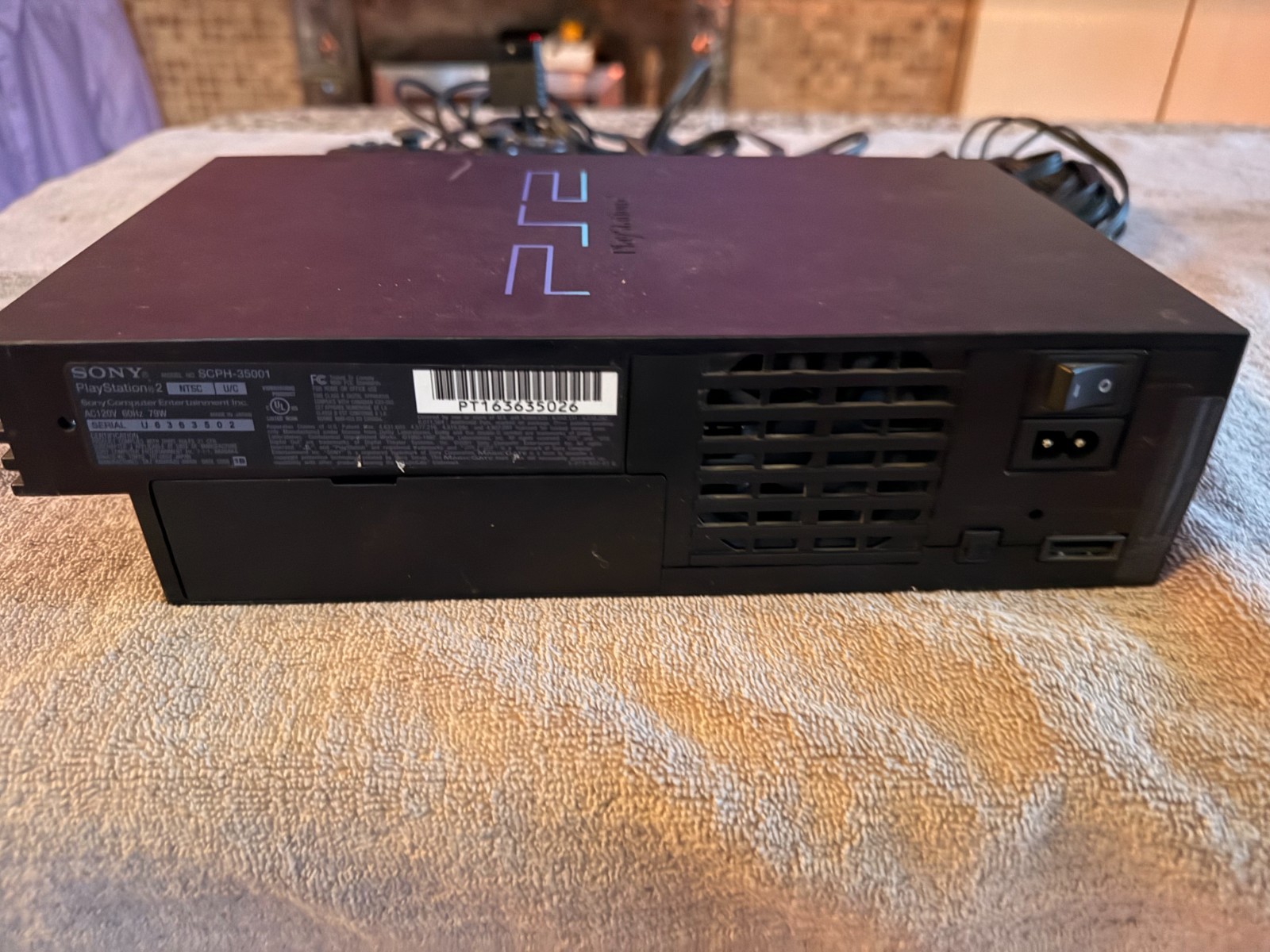 Sony PlayStation 2 Console – Black (SCPH-39001)