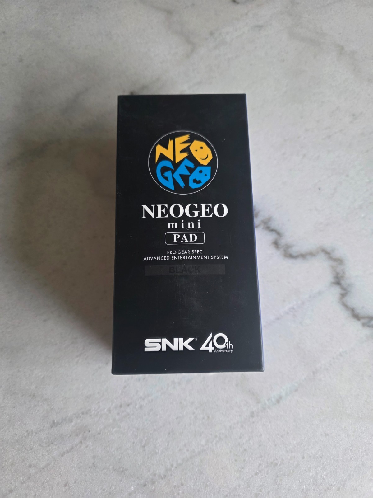 SNK NEOGEO Mini Pad Controller BLACK – 40th Anniversary – Official – New