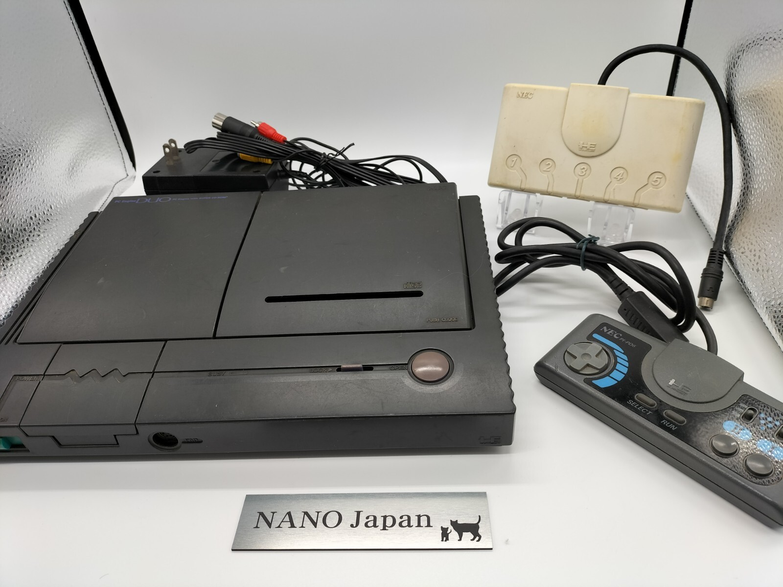 NEC PC Engine DUO Turbo Duo Console System PI-TG8 CD don’t work