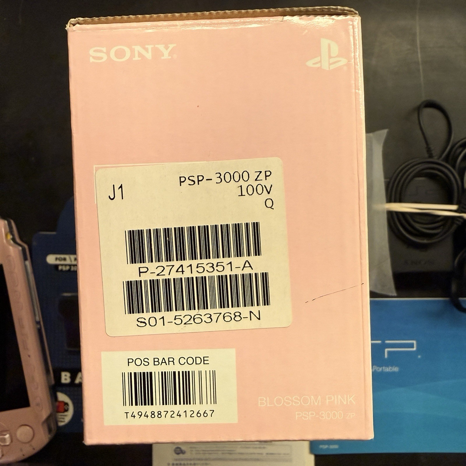 SONY PSP Playstation Portable Console Blossom Pink PSP-3000 ZP Japan Import New