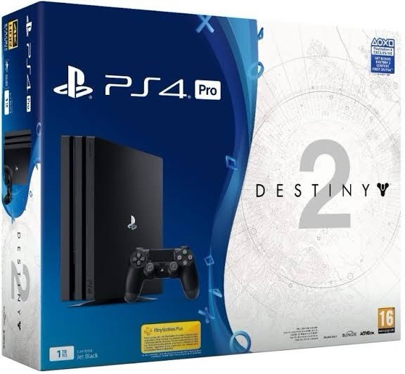 Sony PlayStation 4 Original Black Destiny Version 1.0 500GB
