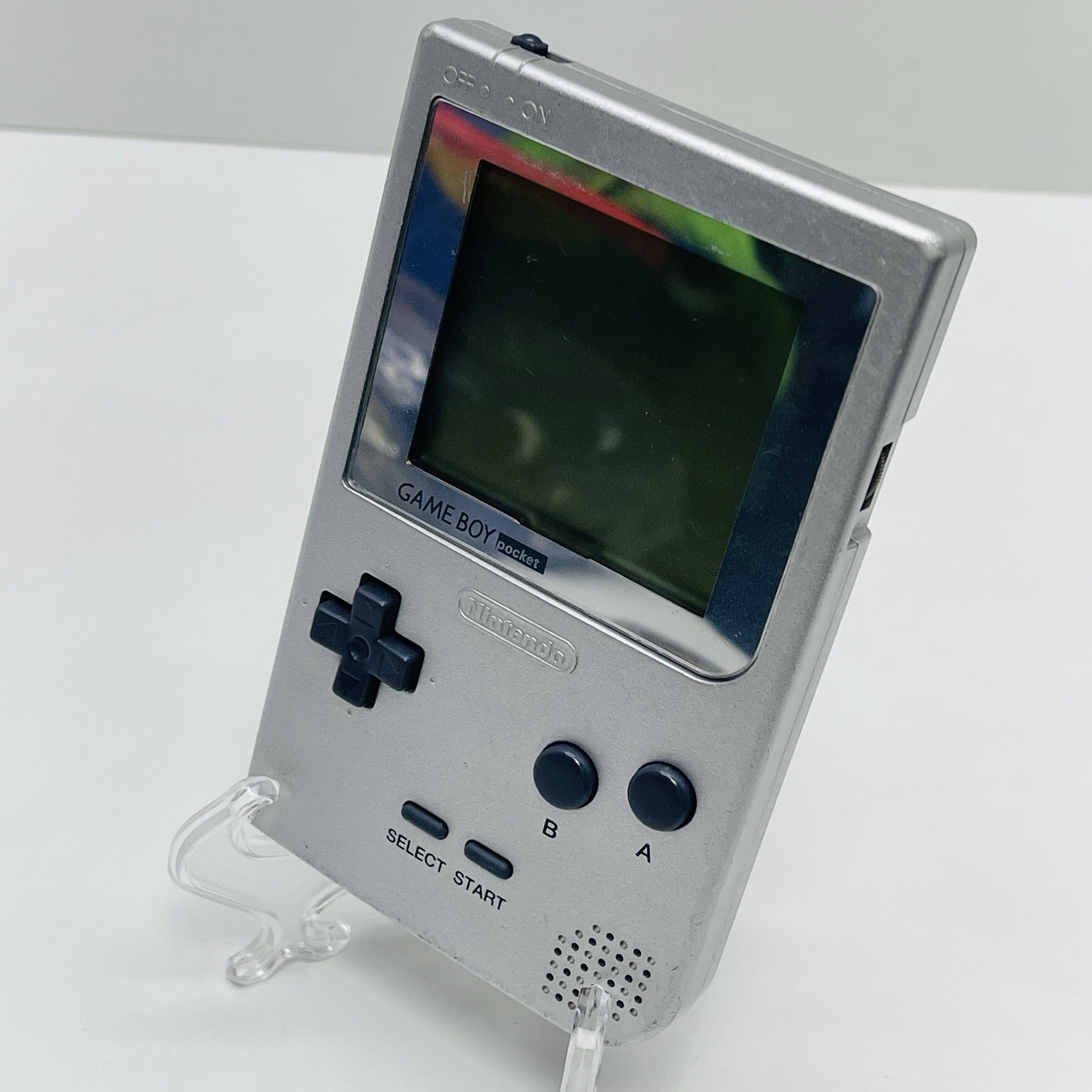 Nintendo Game Boy Pocket MGB-001 (Silver) Handheld Console Only – TESTED WORKING