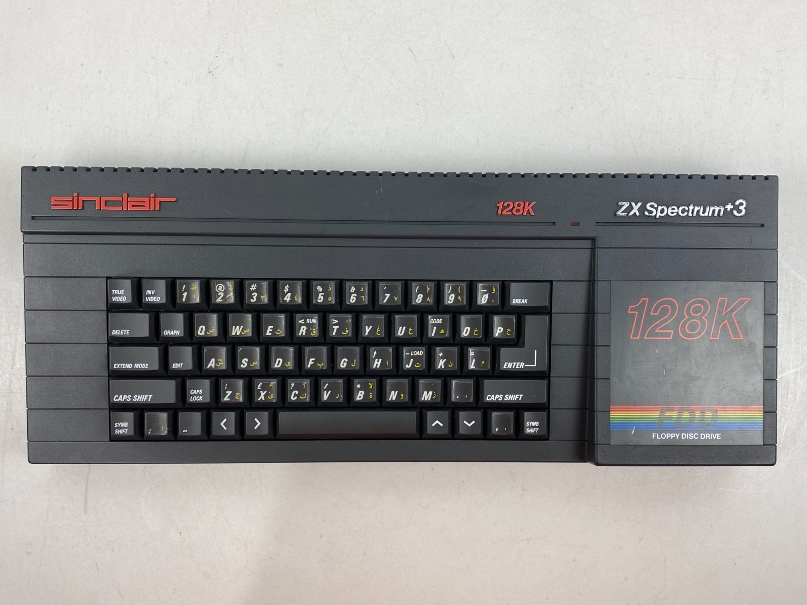 VINTAGE SINCLAIR ZX SPECTRUM +3 128K Floppy Disk Computer Game Arabic & English
