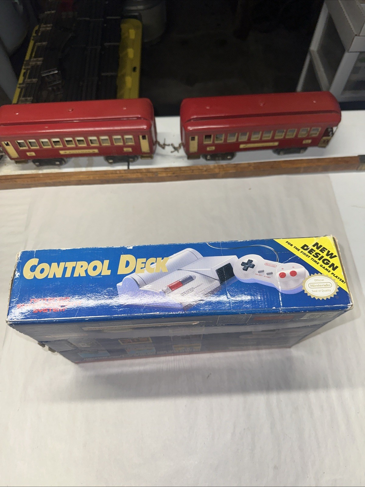 Nintendo NES Top Loader Console System Control Deck – BOX ONLY – No Console