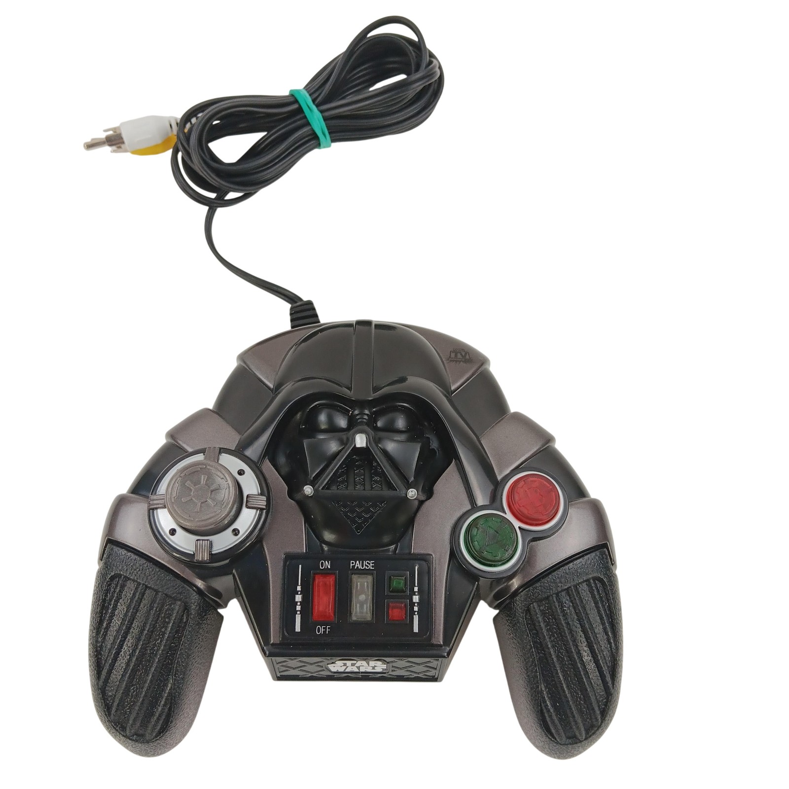Star Wars Darth Vader Plug N Play TV Video Game Controller Jakks Pacific Black