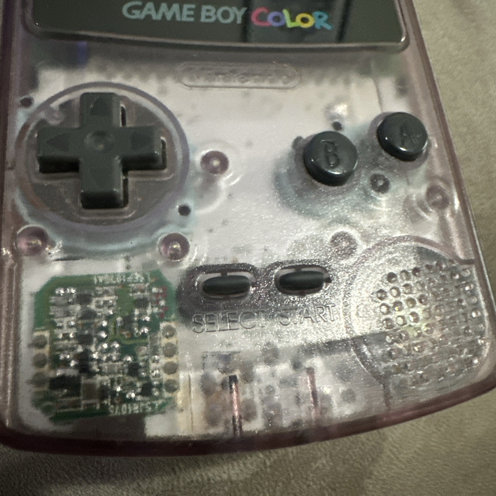 Nintendo Gameboy Color CGB-001 atomic purple . Tested!
