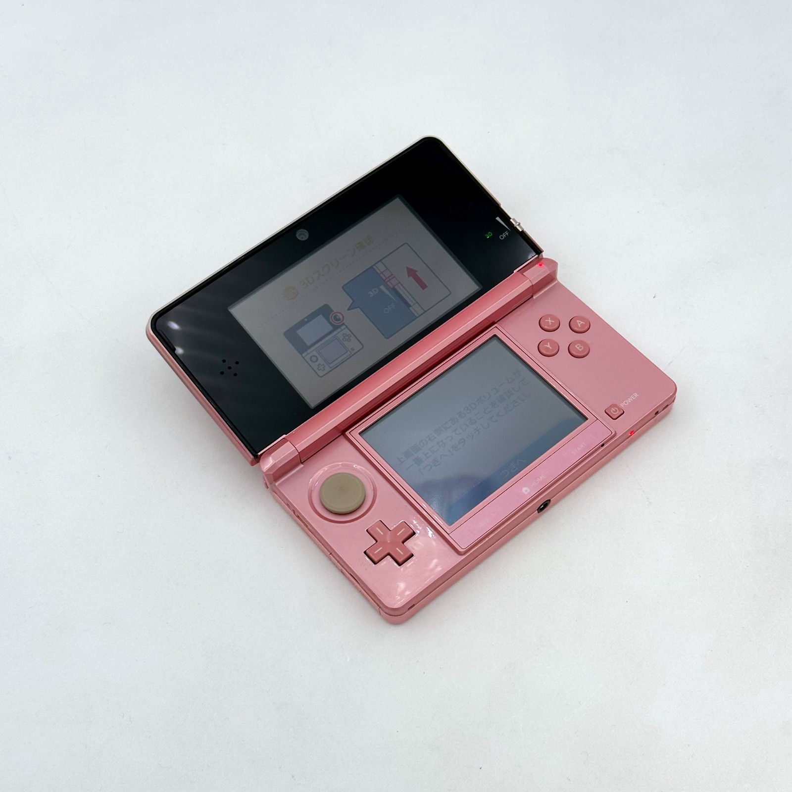 Nintendo 3DS Misty Pink Console Handheld System Japanese ver Good Condition