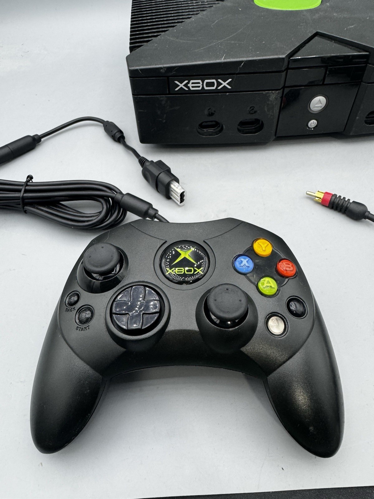 Microsoft Original Xbox Classic OG Console Bundle TESTED & Serviced