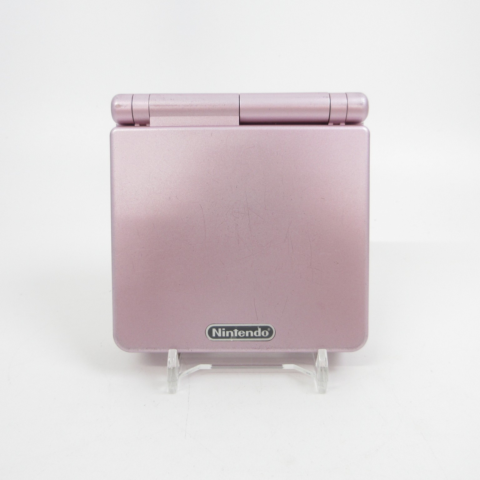 【Excellent】Nintendo GameBoy Advance SP Pearl Pink GBA Console #TOY0511/01