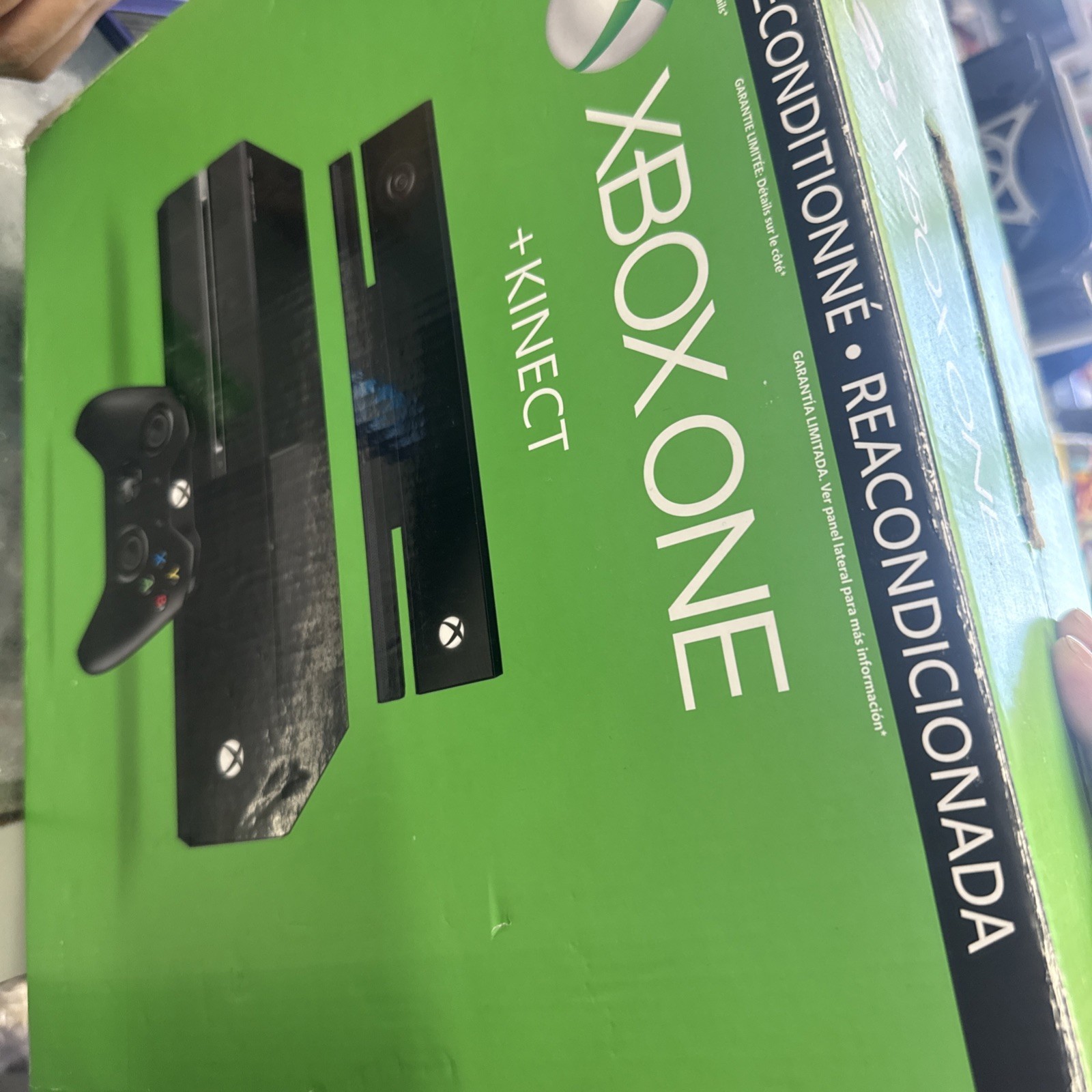 Microsoft Xbox One Console Black CIB Kinect In Box