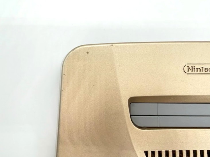 Nintendo 64 N64 Gold Console NUS-001 Controller & 12 Game Lot NTSC-J Japan #526
