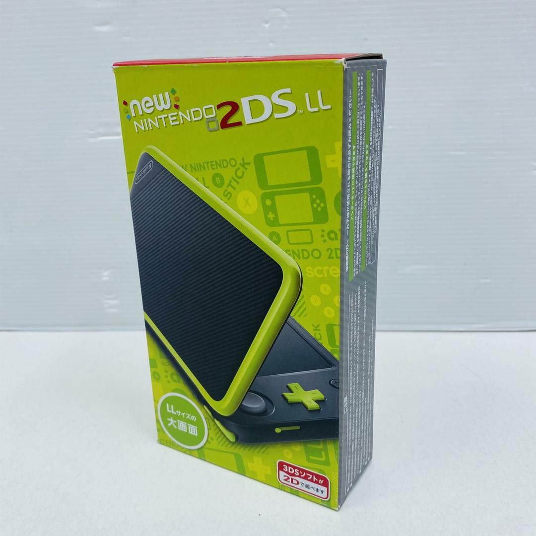 Nintendo 2DS (XL) LL Black × Lime Game Console 2017 Limited