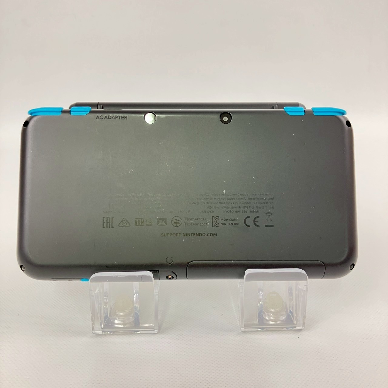 Nintendo new 2DS XL LL Turquoise x Black Console Boxed S Rank Japanese Only 18