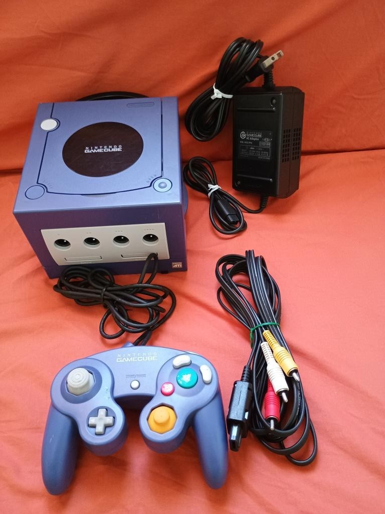 Game Cube-Console-Purple-Japanese