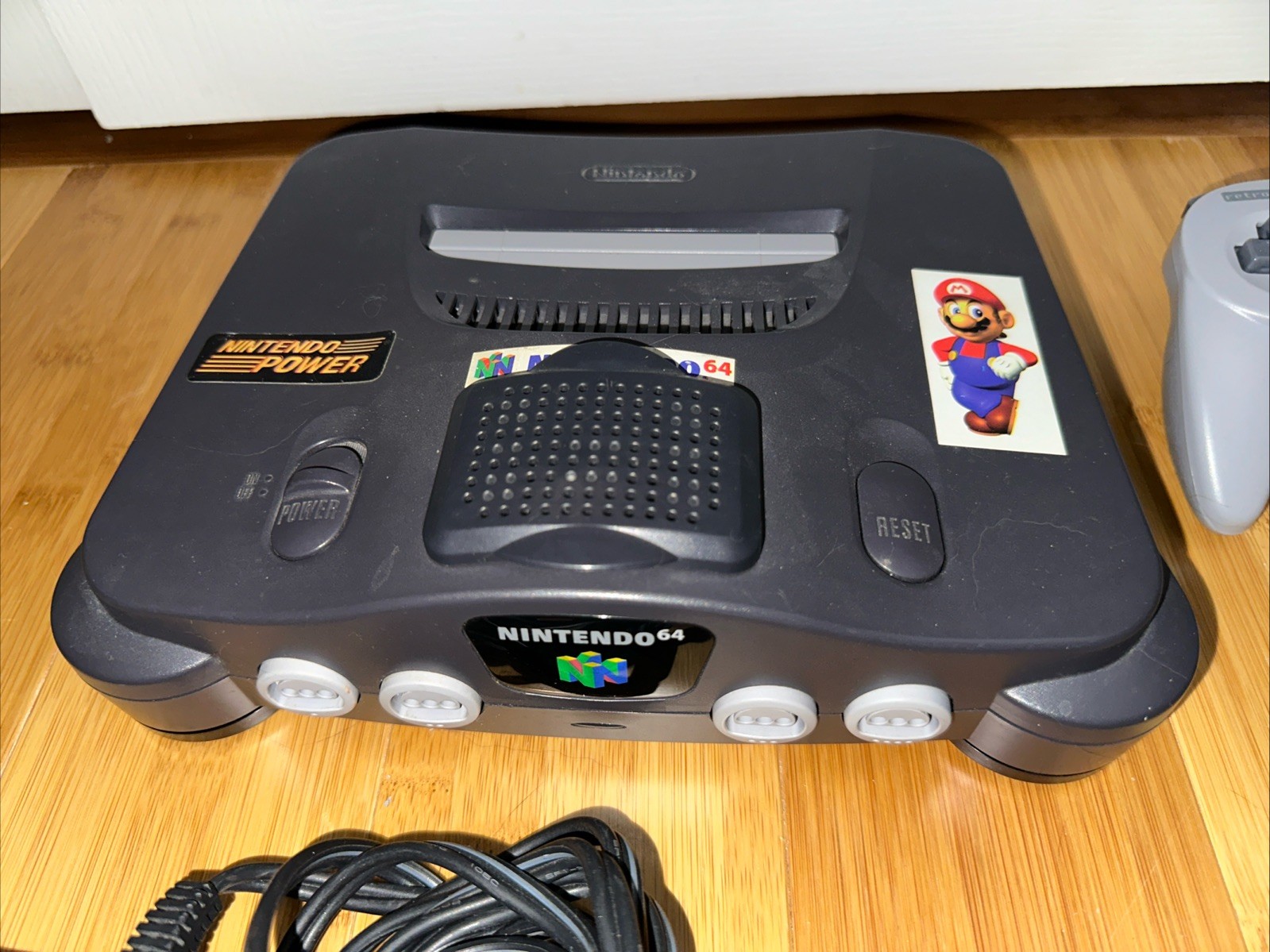 Nintendo 64 N64 Original System Console, All Cords And Wireless Controller