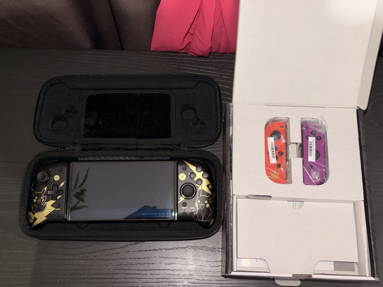 Nintendo Switch OLED Scarlet and Violet Edition Console US