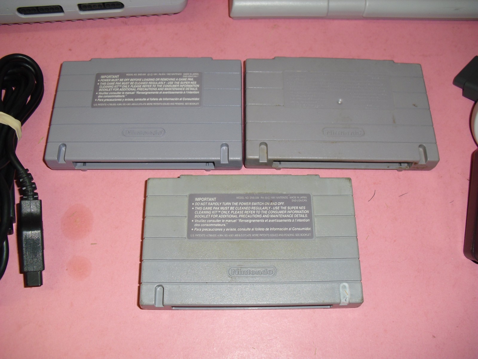 SNES Jr Mini system w/ Super Advantage Arcade Stick, 1 controller & 3 gms 101