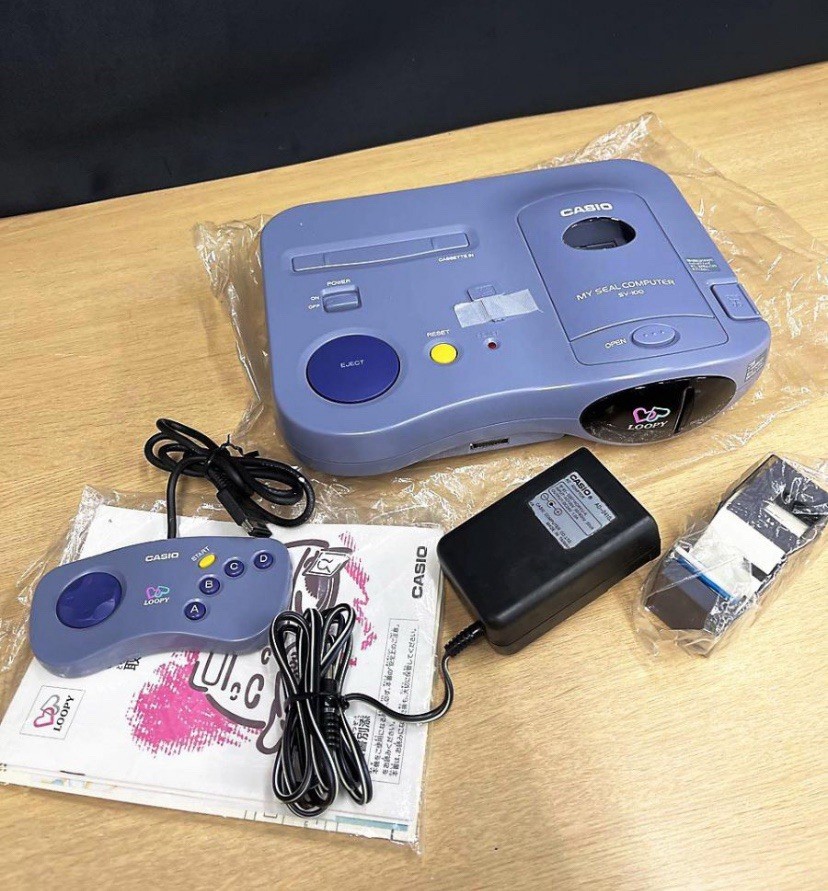 CASIO Loopy My Seal Computer Console – Boxed – Rare Vintage Item