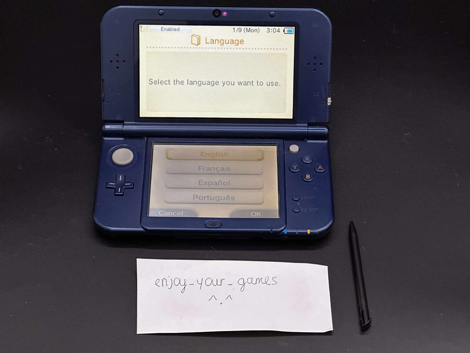 Nintendo New 3DS XL LL Blue | Charger | Region Free | USA Seller – SHIP IN 1-DAY