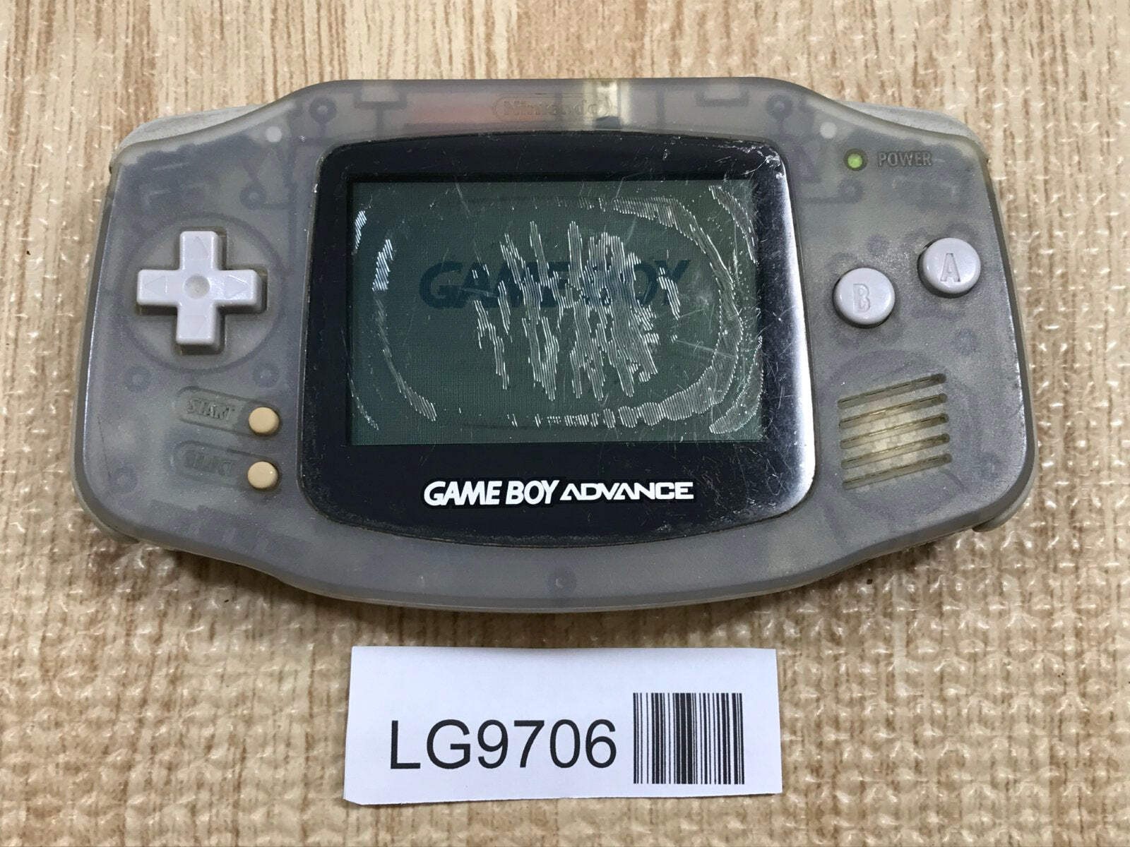 GameBoy Advance Milky Blue Console Nintendo Japan – With Defects LG9706