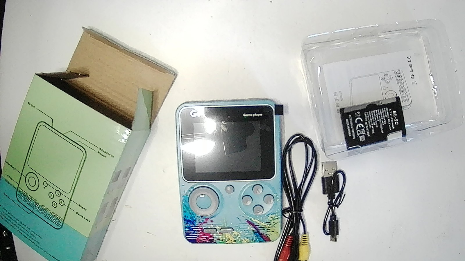 G5 Portable Handheld Video Game Console Game Player Built-in Games TV Output