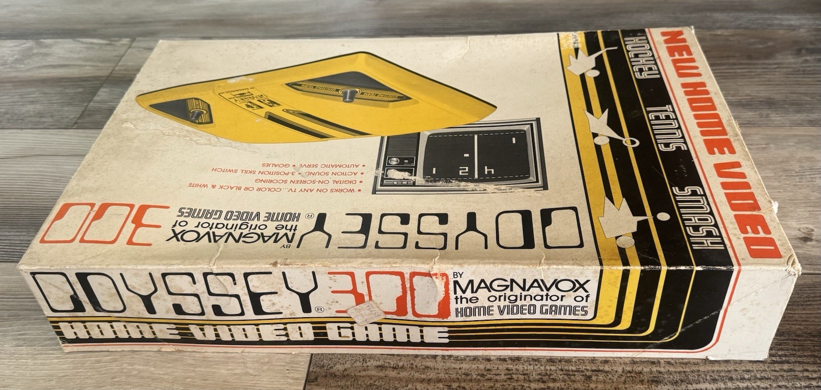 VTG!! 1976 Odyssey 300 Home Video Game System CIB (Magnavox) w/Box 📦 TESTED!!