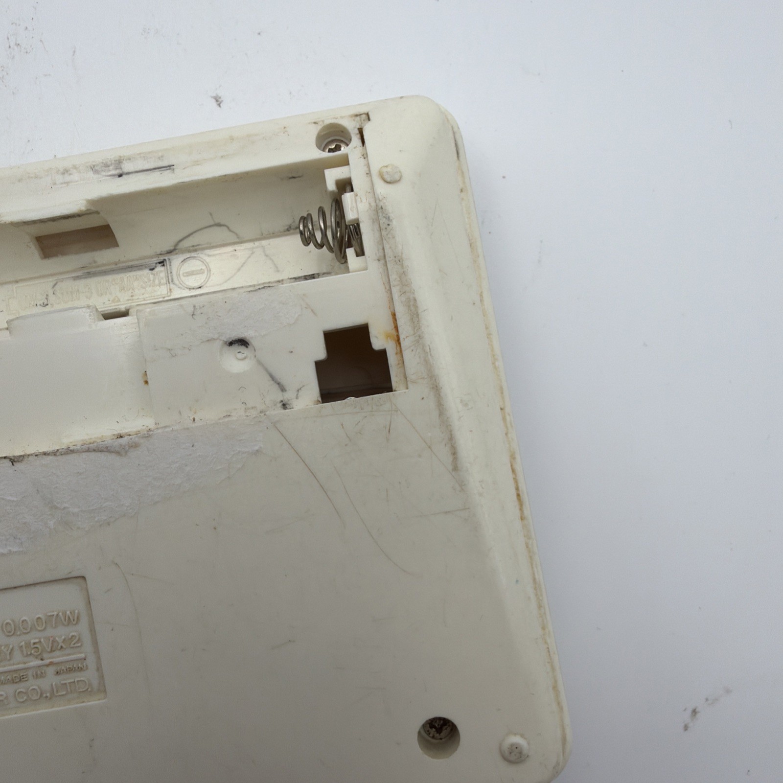 WESTERN BAR CASIO GAME WORKING CG-300 Japan 1984 – Missing Battery Cover – Read