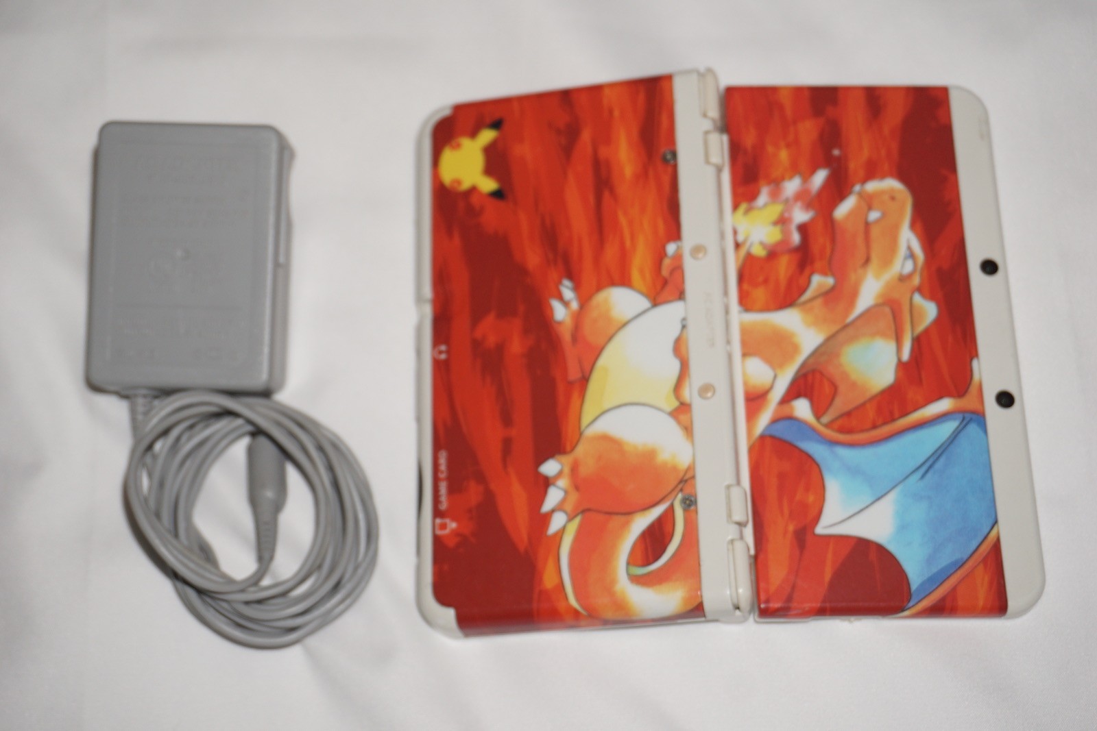 Nintendo 3DS Pokemon 20th Anniversary Edition Charizard Console System Tested
